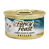 Fancy Feast Cat Food Grilled Turkey Feast In Gravy Full-Size Picture